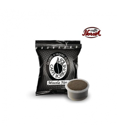 100 Capsule Caffè Borbone compatibili Lavazza Espresso Point Nera