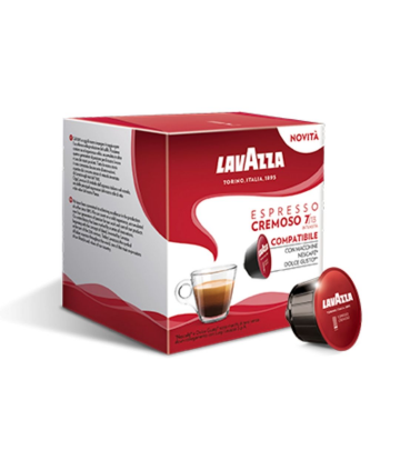 16 Capsule Caffè Lavazza compatibili dolce gusto espresso cremoso
