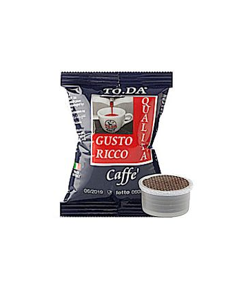 100 capsule Toda caffè gusto ricco compatibili Lavazza Espresso Point