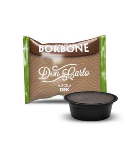 100 Capsule Caffè Borbone Don Carlo miscela Dek deca compatibili Lavazza A Modo Mio