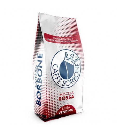 Caffè Borbone in grani (chicchi) miscela RED ROSSA 1kg