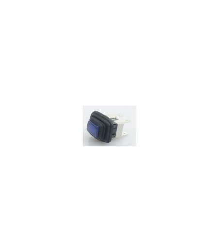 PULSANTE SPIA BIPOLARE BLU