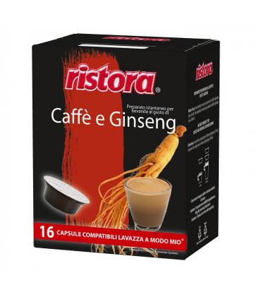 16 capsule Ristora Caffè Ginseng Nespresso
