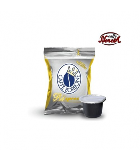 100 Capsule Caffè Borbone Respresso miscela Oro compatibili Nespresso